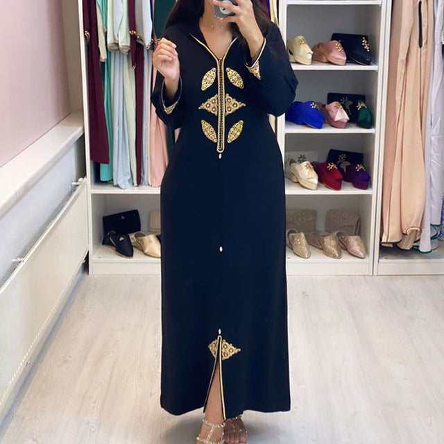 Women Long Dress Dubai Abaya Fashion Hijab Urban Ethnica